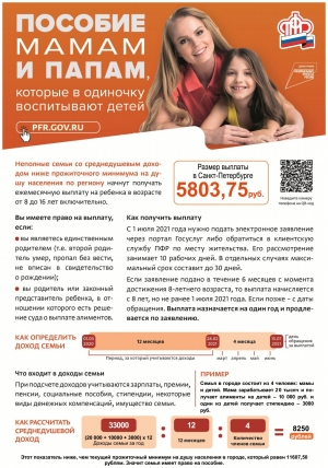 Пособия мамам и папам