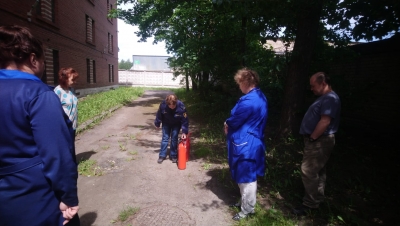 В петербургских архивах продолжается проведение комплексных мероприятий по  противопожарной безопасности