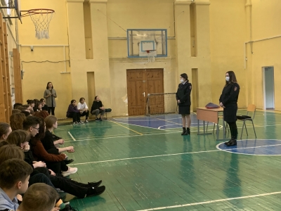 Профиктическая беседа о незаконном обороте наркотических средств