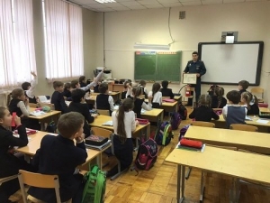 Уроки безопасности в школах Центрального района