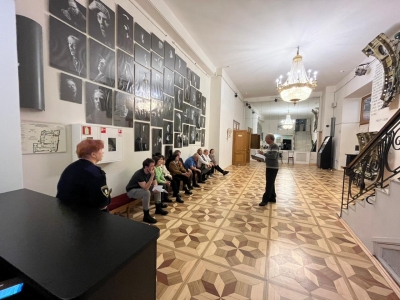 Занятие по пожарной безопасности в Академическом Малом драматическом театре