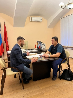 Глава МО Смольнинское Григорий Ранков провел встречу