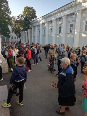 Тренировочные занятия по эвакуации в случае возникновения пожара