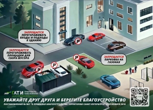 Нарушения правил размещения транспорта во дворах