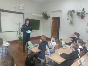 Уроки безопасности в школе № 210