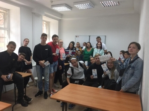 Профилактическая беседа на тему наркомании с участниками трудового отряда МБУ "Досуговый центр "Зелёный слон"