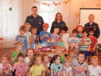 Урок по пожарной безопасности в ДС № 39