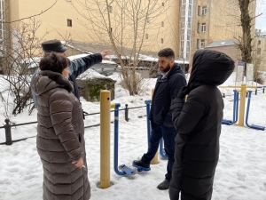 Традиционный объезд территории Главой МО Смольнинское Г.Ранковым