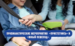 с 21 по 31 марта проводятся профилактические мероприятия &laquo;Пристегнись&raquo; и &laquo;Юный пешеход&raquo;