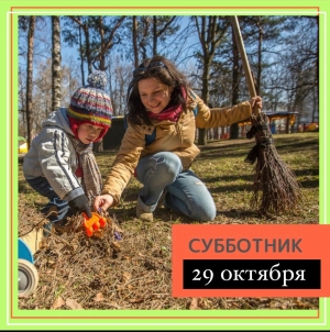 На субботник становись!
