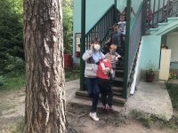 На загородных дачах детских садов Центрального района прошли занятия по пожарной безопасности и тренировочные эвакуации
