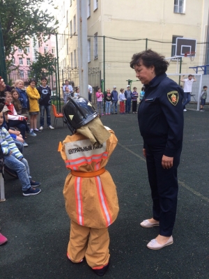 День пожарной безопасности в летнем лагере