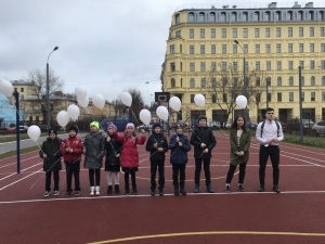 Школьники МО Смольнинское почтили память жертв ДТП