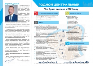 Представляем вашему вниманию программу развития Центрального района в 2021 году