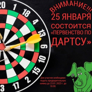 Приглашаем поиграть в дартс