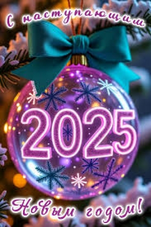 С наступающим Новым 2025 годом!