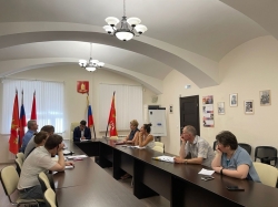 Совещание под руководством Главы МО Смольнинское Григория Ранкова