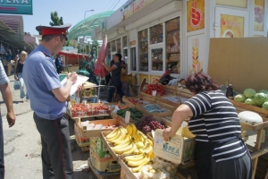 Рейды по ликвидации несанкционированной торговли