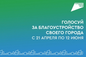 Голосование в рамках федерального проекта &laquo;Формирование комфортной городской среды&raquo; национального проекта &laquo;Инфраструктура для жизни&raquo;