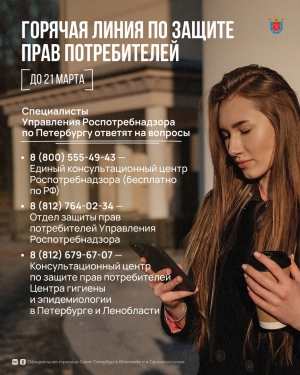 Горячая линия по защите прав потребителей