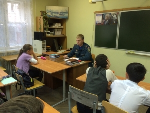 Урок в школе 216
