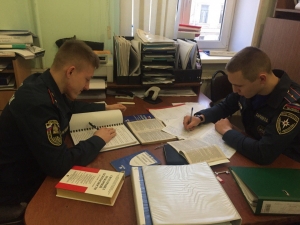 Стажировка слушателей Университета Государственной противопожарной службы МЧС России