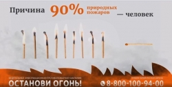 Федеральная информационная противопожарная кампания "Останови огонь!"
